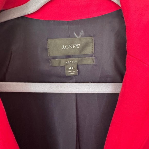 Hot pink Barbiecore J Crew regent festival pink colorful blazer jacket size 4T - Picture 7 of 10